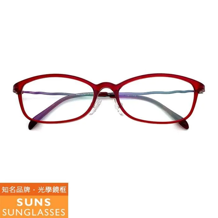 【SUNS】紅框雙色框 薄鋼/複合材質光學眼鏡框(MM15255) 歷史價格詳細信息