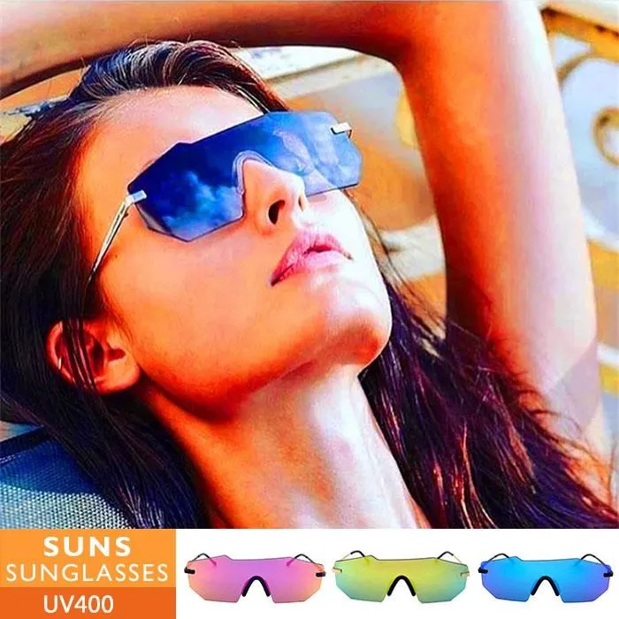 【SUNS】歐美精品修臉神氣墨鏡/太陽眼鏡 抗UV(26561) 歷史價格詳細信息