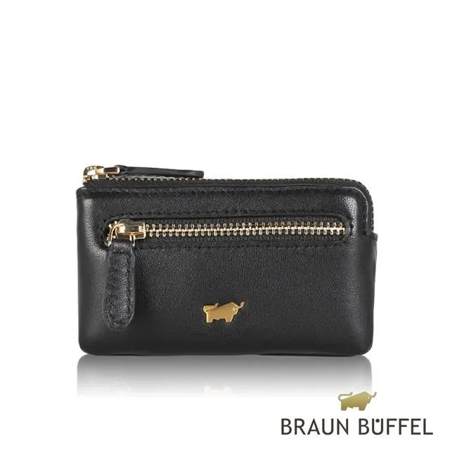 BRAUN BUFFEL LUIS-1 路易斯-1系列拉鍊零錢包 -黑色 BF396-161-BK 歷史價格詳細信息