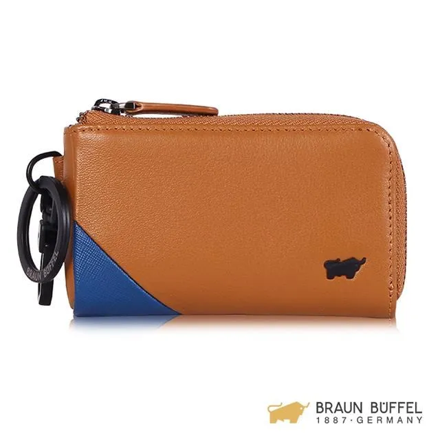 BRAUN BUFFEL GALLION 加利恩系列拉鍊零錢包 - 淺棕 BF394-161-CS 歷史價格詳細信息