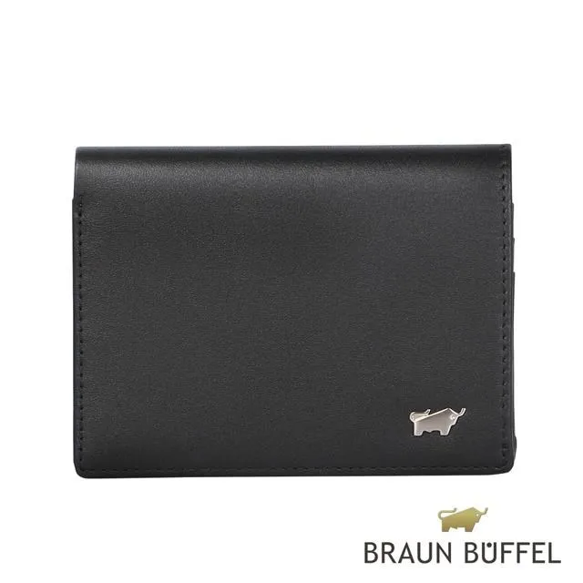 BRAUN BUFFEL 小金牛 LOUCHE 魅惑系列名片夾 - 黑色 BF508-141-BK 歷史價格詳細信息