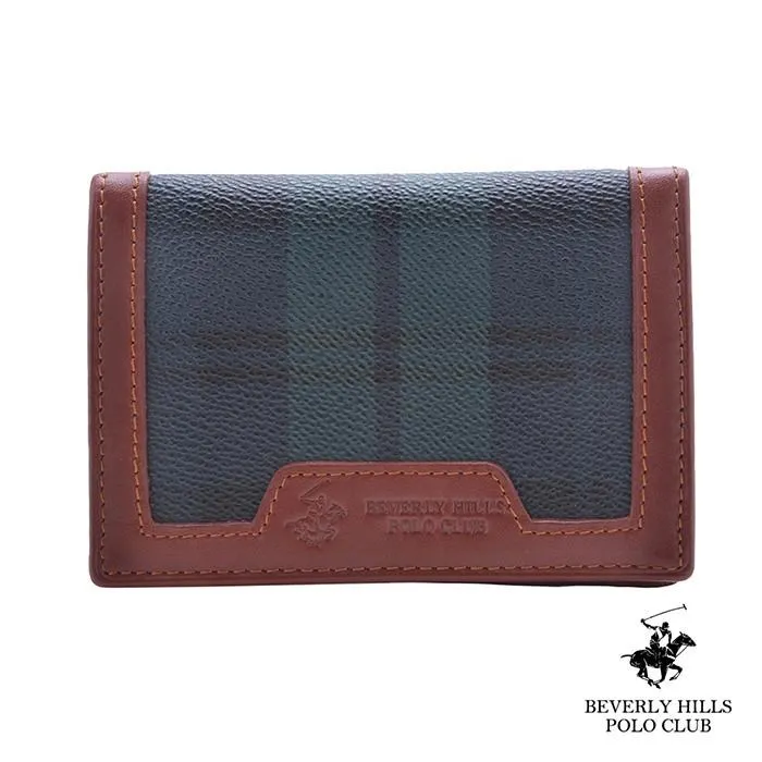 B.H. POLO 比華利保羅 直式透明窗短夾 -綠格 BH-2065 歷史價格詳細信息