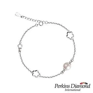 PERKINS 伯金仕 flower系列 925純銀珍珠手鍊 歷史價格詳細信息