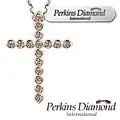 鑽石項鍊 PERKINS 伯金仕十字架 Cross系列 粉紅藍寶石鑽石項鍊 歷史價格詳細信息