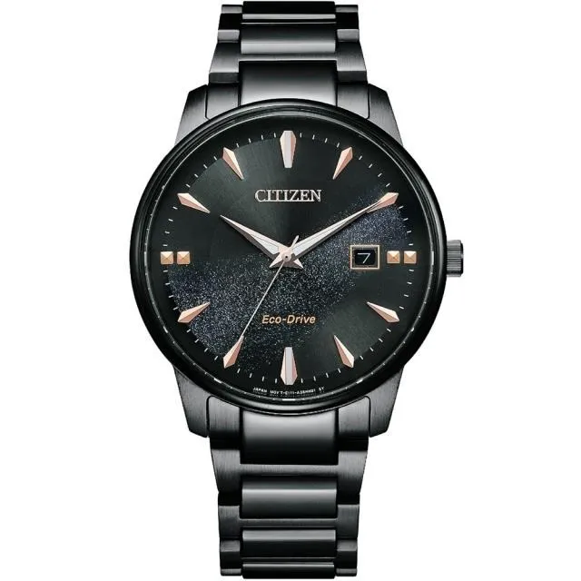 【CITIZEN】星辰 銀河限定 BM7595-89E 藍寶石鏡面 日期 鋼錶帶 光動能男錶 玫瑰金/黑 39.2mm 歷史價格詳細信息