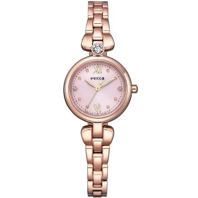 【CITIZEN 星辰】wicca璀璨水晶小巧太陽能女錶KP5-662-91 價格比較,價格查詢,歷史價格詳細信息