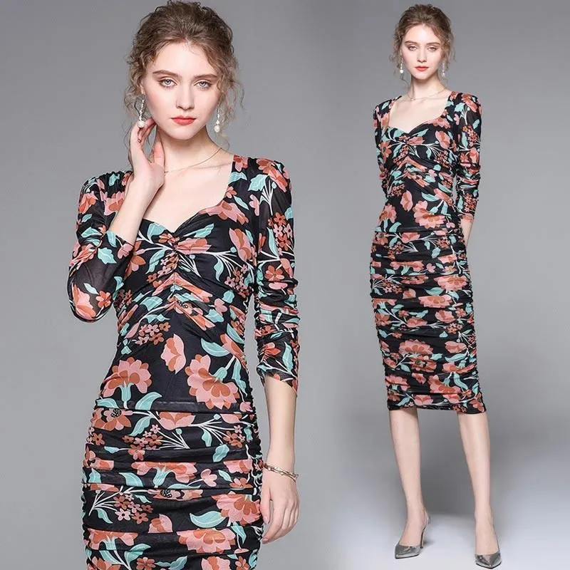 《D'Fina 時尚女裝》 網紗甜美小清新法式仙氣薄版長裙洋裝 歷史價格詳細信息