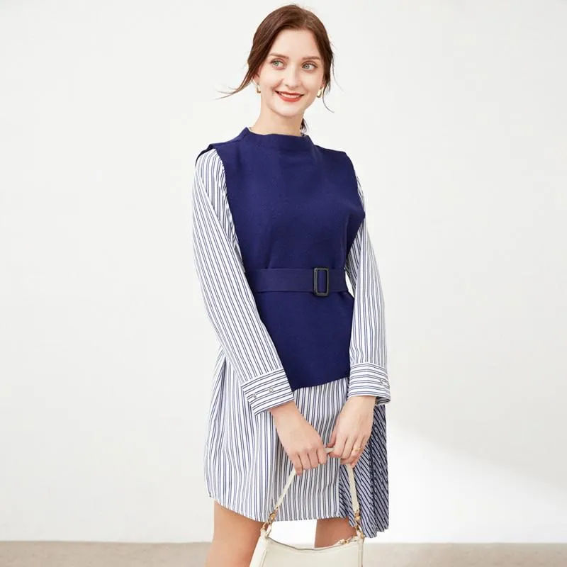 洋裝 歐美時尚新款夏季圓領無袖修身針織迷你連身裙N8-3104 歷史價格詳細信息