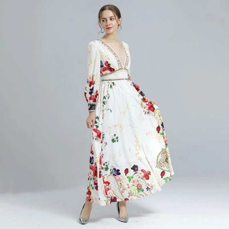 《D'Fina 時尚女裝》 優雅重工提花刺繡立領半拉鎖鬆緊腰短袖牛仔洋裝 歷史價格詳細信息