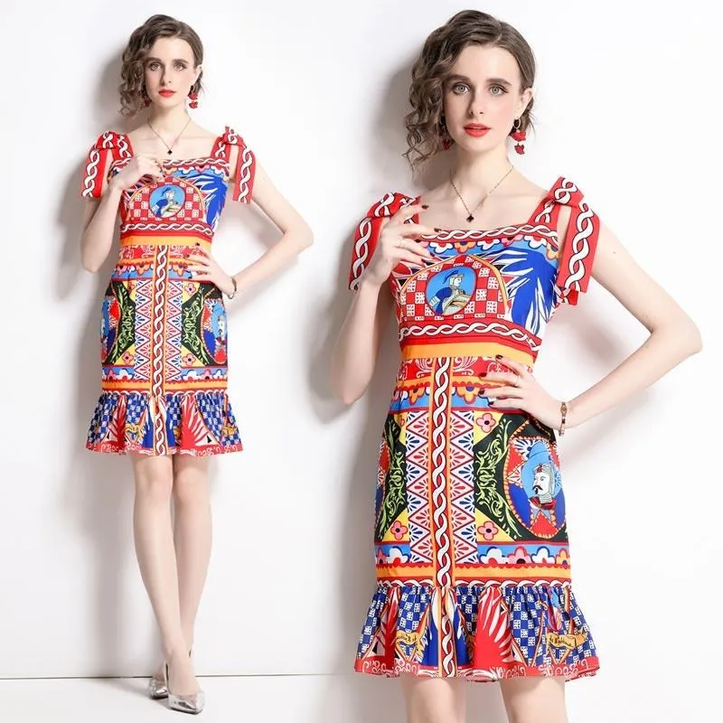 《D'Fina 時尚女裝》 度假休閒風 吊帶洋裝大擺裙 歷史價格詳細信息