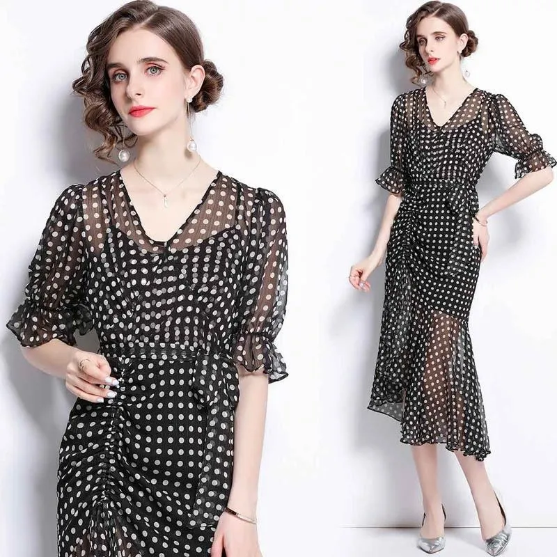 女童燈籠袖點點棉質上衣【蘋果小舖】(MI)2001 A5 歷史價格詳細信息