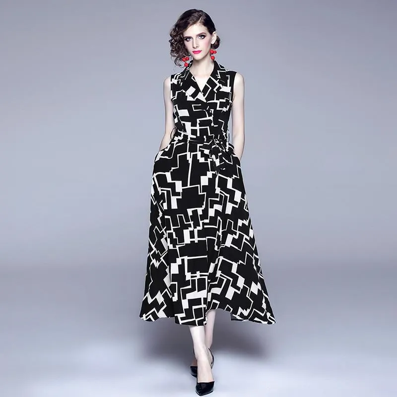 女童洋氣無袖背心童裙套裝 女孩甜美純色背心打底衫+波點半身裙兩件套【IU貝嬰屋】 歷史價格詳細信息