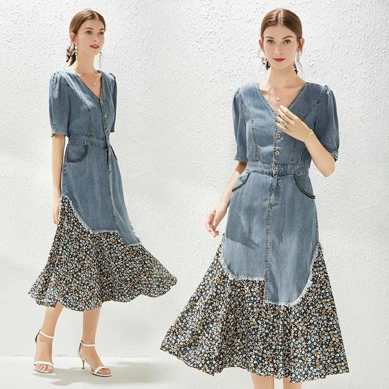 女童時尚牛仔洋裝 女童長袖洋裝 中大童洋裝 女童洋裝 女童連衣裙 中大童連衣裙【蘋果小舖】(AA)2102 A7 歷史價格詳細信息