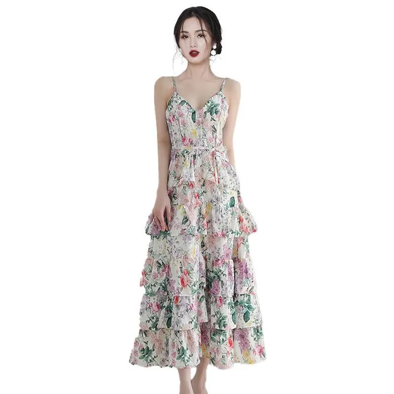 《D'Fina 時尚女裝》 優雅重工提花刺繡立領半拉鎖鬆緊腰短袖牛仔洋裝 歷史價格詳細信息