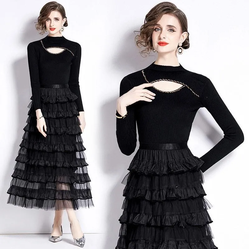 《D'Fina 時尚女裝》 蛋糕洋裝大碼蕾絲裙加肥加大棉花糖女孩裙 歷史價格詳細信息