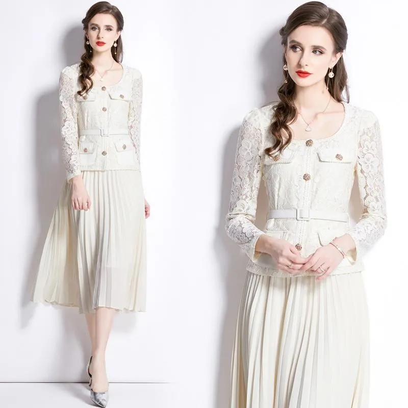 蕾絲拼接長版哺乳套裝【HB3556】 歷史價格詳細信息