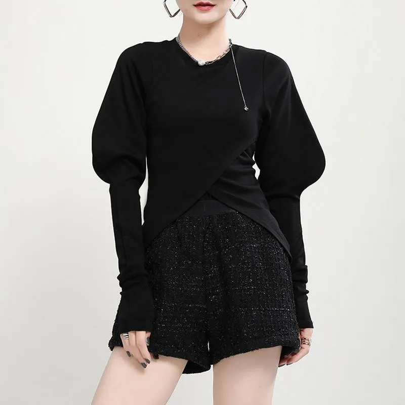 時尚長袖t恤女2024春秋裝新款大碼針織上衣服中老年媽媽秋衣外穿 歷史價格詳細信息