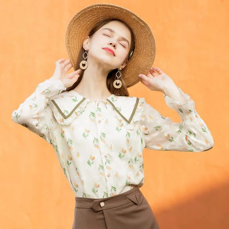 D女裝女生長袖襯衫 韓版長袖t恤女 長袖t恤女 新款潮大碼春韓版寬松設計感小眾衛衣女裝-餘登米女裝 歷史價格詳細信息