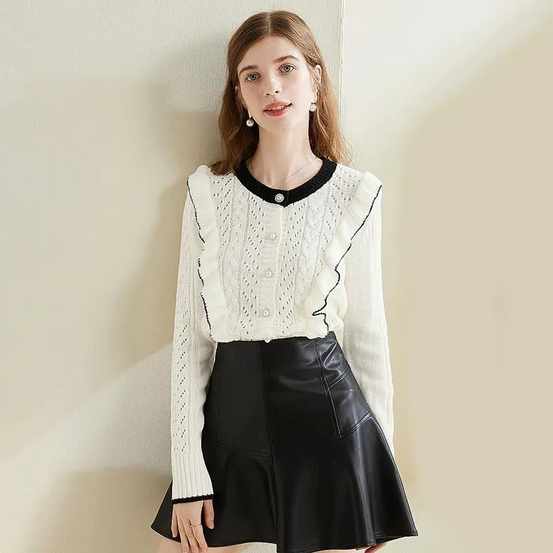 《D'Fina 時尚女裝》 氣質木耳花邊立領無袖兩件式套裝印花長裙 歷史價格詳細信息