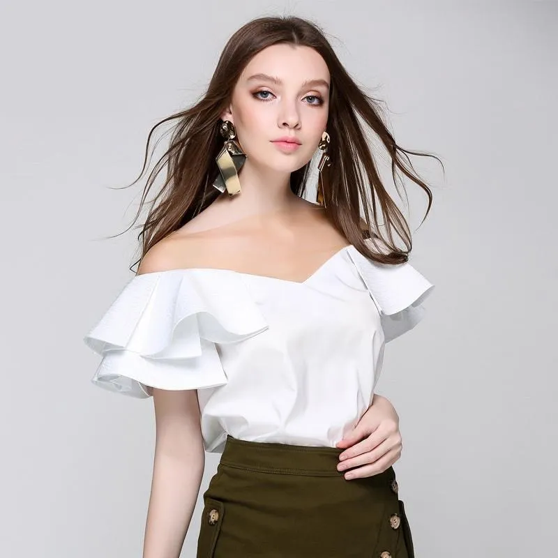 《D'Fina 時尚女裝》 V領純棉鏤空設計感上衣長袖寬鬆打底衫 歷史價格詳細信息