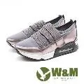W&M(女)彈力帶不磨腳休閒鞋 女鞋-黑白色 歷史價格詳細信息
