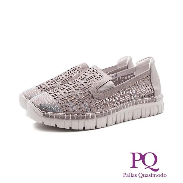 PQ(女)圓頭軟彈力休閒鞋 女鞋-橘色(另有綠色) 歷史價格詳細信息