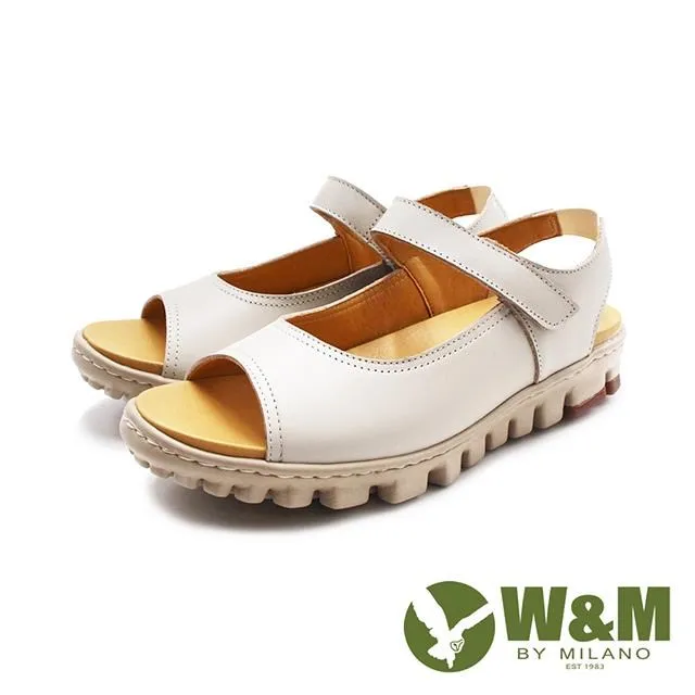 W&M (女) 魚口鑽花楔型厚底彈力涼拖鞋 女鞋 -黑(另有古銅色) 歷史價格詳細信息