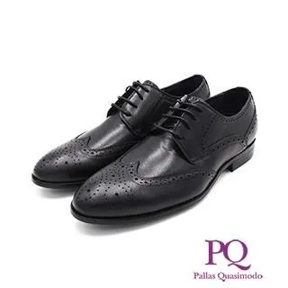 PQ(男)渲染小圓頭造型綁帶皮鞋 男鞋 -咖(另有黑) 歷史價格詳細信息