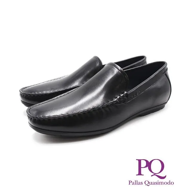 PQ(男)質感低調壓點紋皮鞋 男鞋-光澤黑色 歷史價格詳細信息