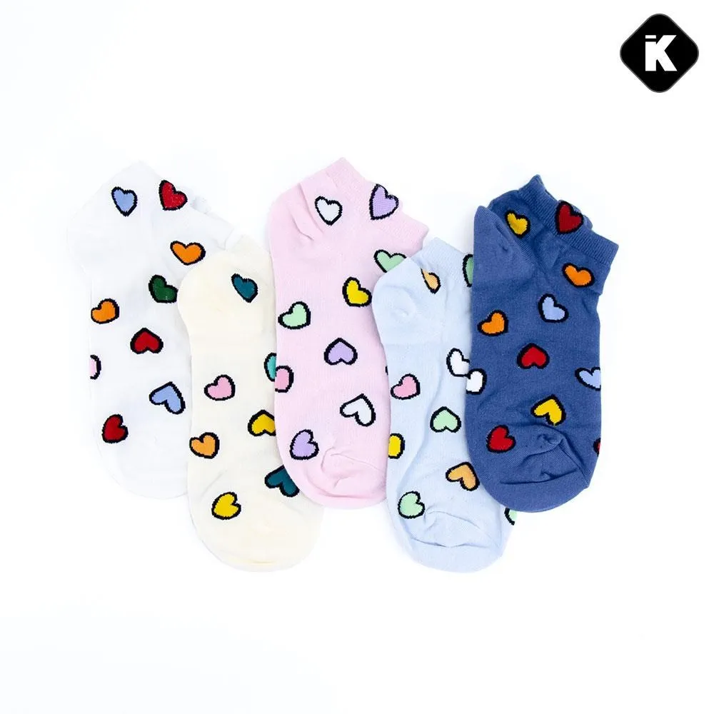 韓國襪子 愛心短襪 歷史價格詳細信息