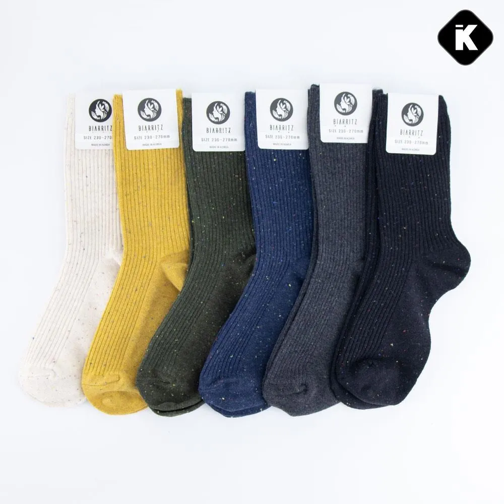 韓國襪子 繁星碎點中筒襪 8入組(顏色隨機) 歷史價格詳細信息