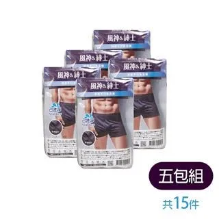 風神紳士 開襟平口免洗褲3件/包(L~2XL)【愛買】 歷史價格詳細信息