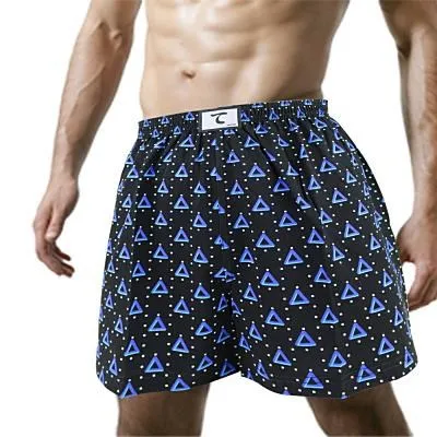 【天皇】舒適悠閒-典藏網格平口褲-紅黑 歷史價格詳細信息