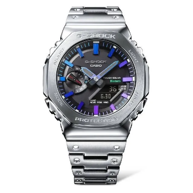 【CASIO卡西歐】GM-5600CL-3 沙漠荒野金屬時尚潮流腕錶 低奢綠  43.2mm 歷史價格詳細信息