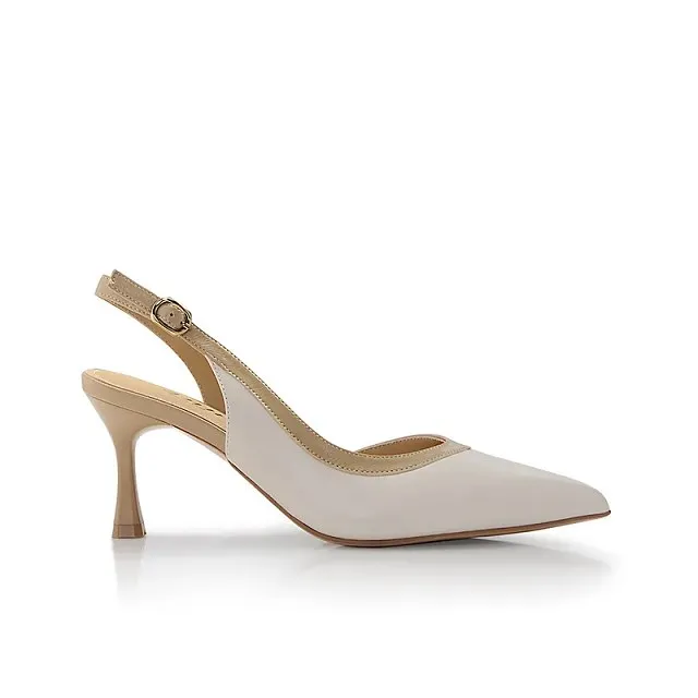 Keeley Ann撞色蝴蝶結跟鞋(黑色325647210) 歷史價格詳細信息