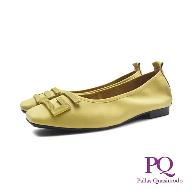 PQ(女)真皮尖頭名媛中跟鞋 女鞋-裸灰色(另有黑色) 歷史價格詳細信息