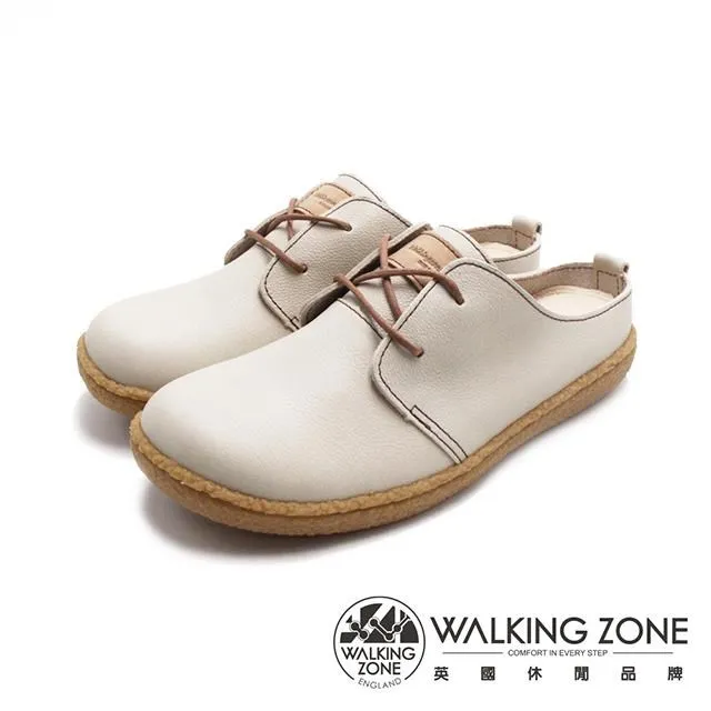 WALKING ZONE(女)大圓頭穆勒休閒拖鞋 女鞋-深藍 歷史價格詳細信息