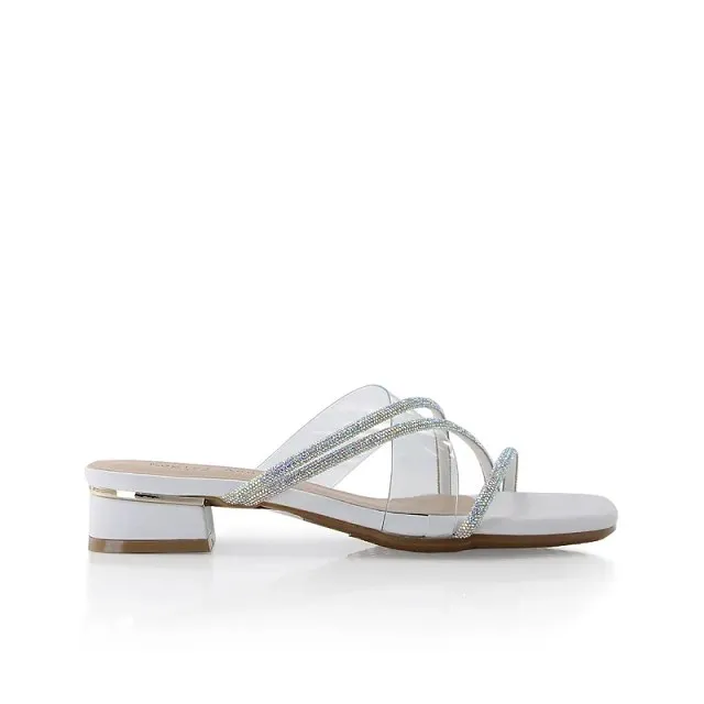 Keeley Ann 雅致絲綢緞蝴蝶結跟拖(2311031) 歷史價格詳細信息