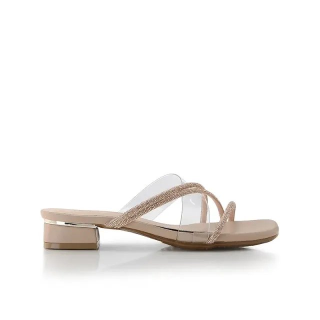 Keeley Ann 雅致絲綢緞蝴蝶結跟拖(2311031) 歷史價格詳細信息