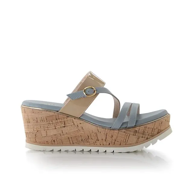 Keeley Ann 厚底全真皮穆勒休閒鞋(2248322) 歷史價格詳細信息