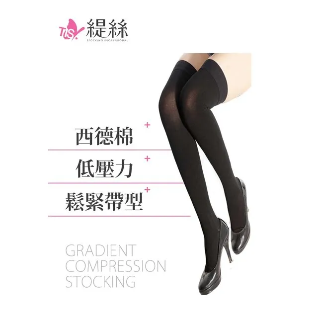 【緹絲健康襪】200Den萊卡漸進壓力大腿襪(蕾絲)(3雙) 歷史價格詳細信息