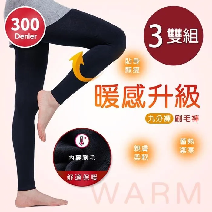 保暖刷毛褲 300D天鵝絨十分刷毛褲M-L-3雙組 (DG-A114) 歷史價格詳細信息