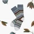 設計款 簡約條紋襪6雙入組_丈青(HT-A21004)【HANG TEN】 歷史價格詳細信息