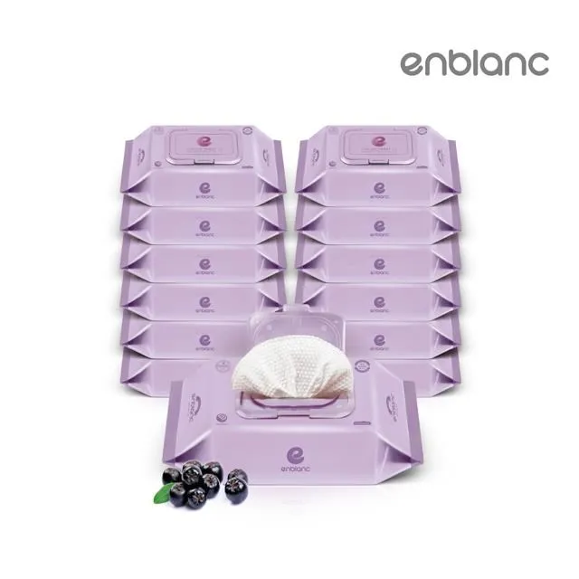 韓國 ENBLANC 銀離子抗菌輕厚蓮花有蓋純水濕紙巾(74抽)【小三美日】DS006487 歷史價格詳細信息