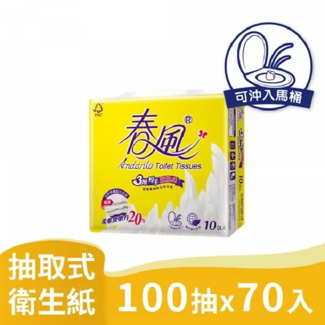 春風三層厚手一秒抽廚房紙巾(80抽x3包x8串/箱) 歷史價格詳細信息
