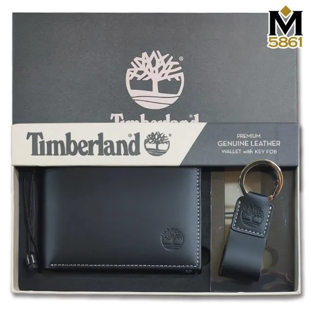 【Timberland】男皮夾 牛皮夾 零錢袋+鑰匙圈套組 品牌盒裝+原廠提袋／黑色 歷史價格詳細信息