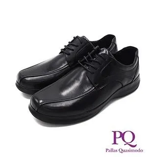 PQ(男)輕量系真皮綁帶正裝皮鞋 男鞋-黑(另有棕) 歷史價格詳細信息