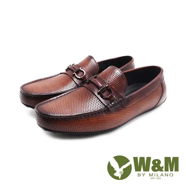 W&M(男)圓頭馬弦釦樂福鞋 男鞋 -深咖(另有深藍) 歷史價格詳細信息