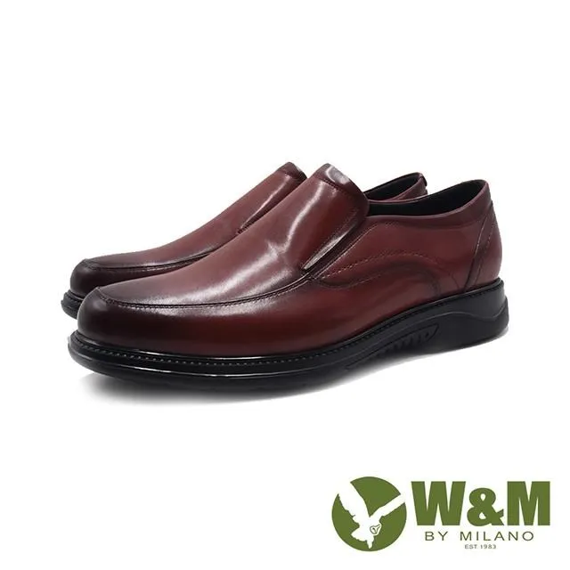 W&M(男)氣墊感雅仕綁帶真皮皮鞋 男鞋-黑 歷史價格詳細信息