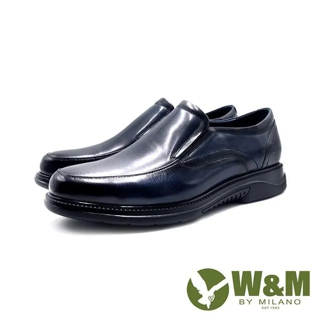 W&M(男)氣墊感雅仕綁帶真皮皮鞋 男鞋-黑 歷史價格詳細信息